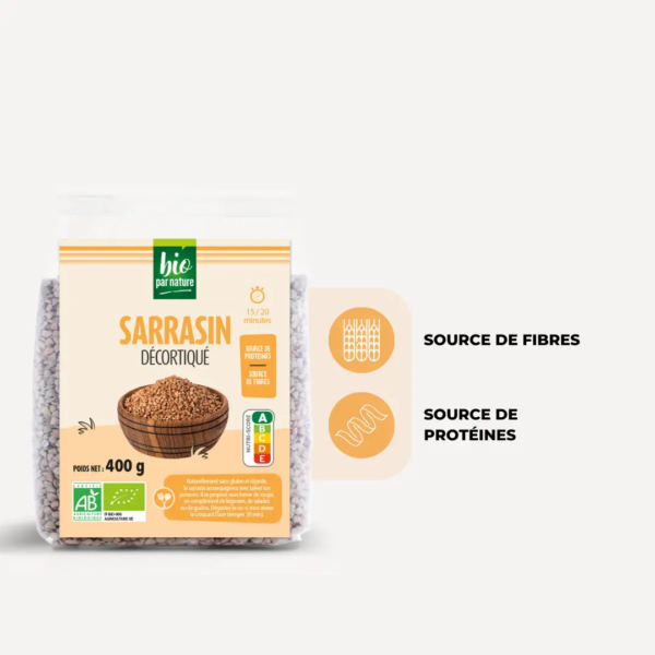 sarrasin décortiqué bio