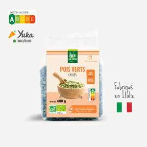 Pois verts cassés bio