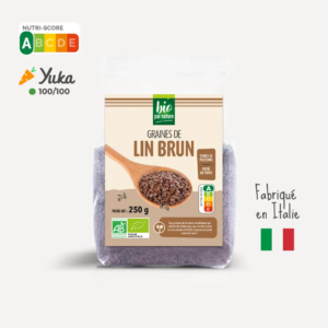 Graines de lin brun bio