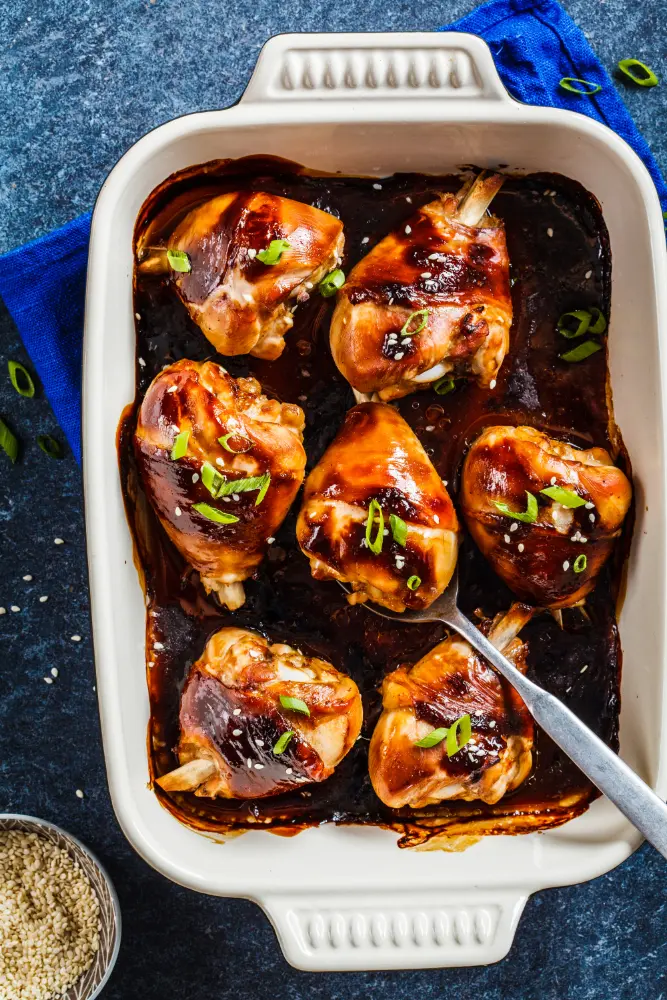 idée recette poulet mariné au Kombucha