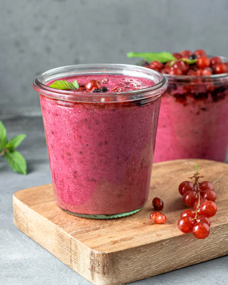 idée recette smoothie fruits rouges