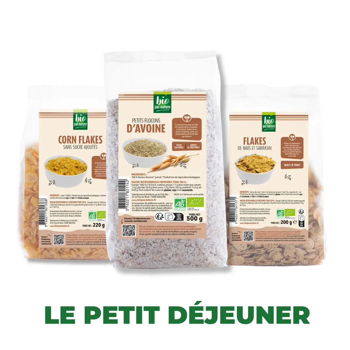 flocons avoine bio
