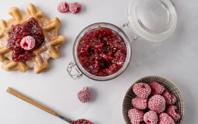 Confiture aux fruits rouges et aux graines de chia