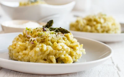 Risotto au safran et aux graines de chia