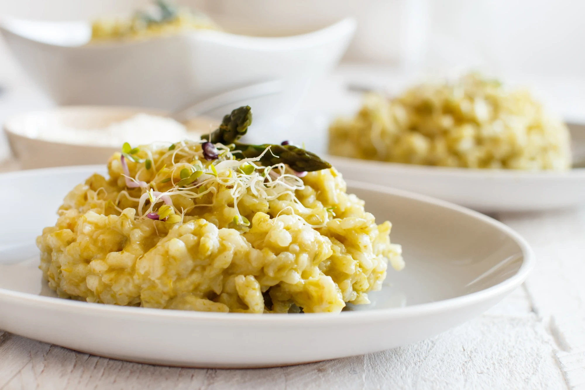 Risotto safran et chia