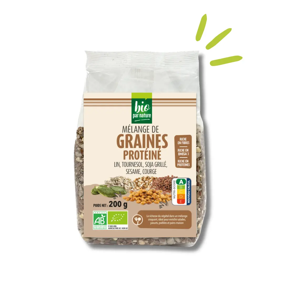Mélange de graines proteine