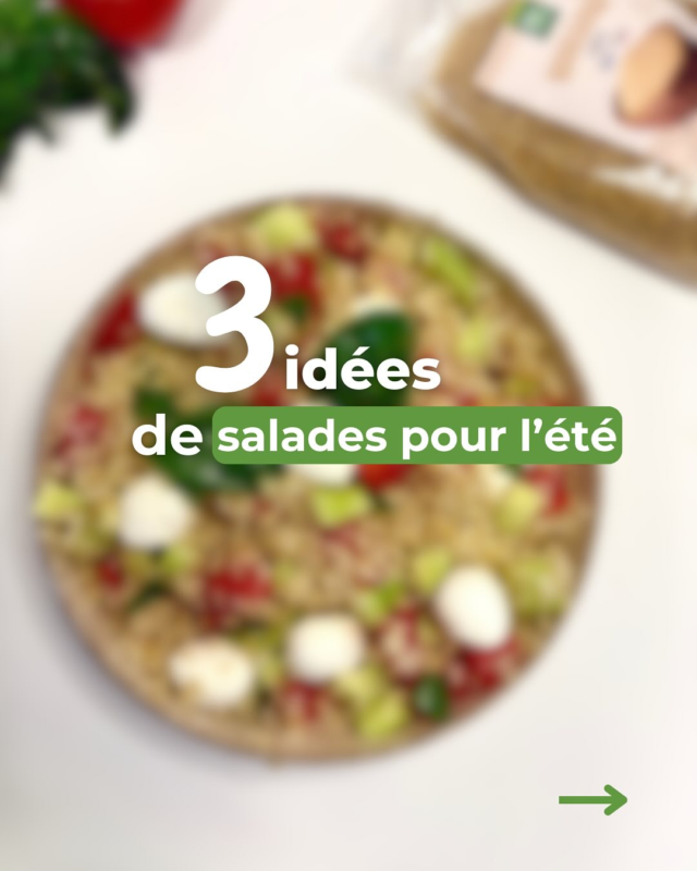 L’été arrive alors voici 3 salades saines pour varier vos repas ! 🥗

Allez-vous en essayer une ? 

#recette #bio #nutrition #salade
